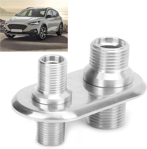 2pcs Premium Air Conditioner Bulkhead Fitting for Classic, Hot Rod and Aluminum, Compatible with OEM SystemsBulkhead Connector Universal Modification Replacement for Hot Rod in Saudi Arabia
