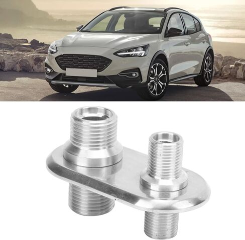 2pcs Premium Air Conditioner Bulkhead Fitting for Classic, Hot Rod and Aluminum, Compatible with OEM SystemsBulkhead Connector Universal Modification Replacement for Hot Rod in Saudi Arabia
