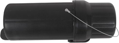 Motorcycle Tool Tube, Manual Canisters for Tools, Fuel Bottle, Documents, Gloves & Accessories – Durable Storage Tube with Mounting Clamps & Tie Wraps (Big) in Saudi Arabia