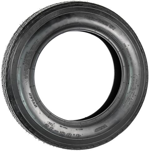 eCustomrim Trailer Tire 480-12 4.80-12 Load Range B 4 Ply D.O.T. Approved - 2 Year Warranty w/Free Roadside in Saudi Arabia