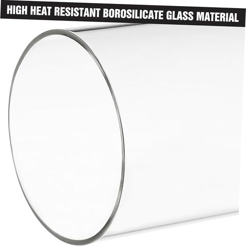 3pcs Windproof Glass Candle Covers Cylinder Candleholders Open-Ended Decorative Shades for Table Centerpieces and Home Decor in Kuwait