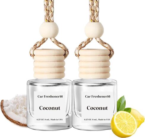 معطر الهواء المعطر ، وموزع هواء زيت الكريمة الفانيليا للسيارة ، طالبة الهواء الطويلة التي تدوم ، مصنوعة في الولايات المتحدة الأمريكية (2 عبوة) in Kuwait