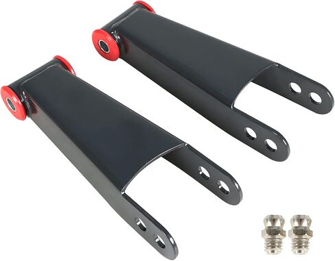 3 Inch Adjustable Rear Drop Shackles Leveling Lowering Kit Replacement for 2001-2010 Silverado Sierra 1500HD 2500HD 3500HD in Saudi Arabia