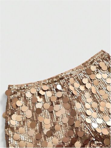 SOLY HUX Women's Sparkly Sequin Micro Shorts Y2k Low Rise Mini Booty Shorts Rave Clubwear in Saudi Arabia