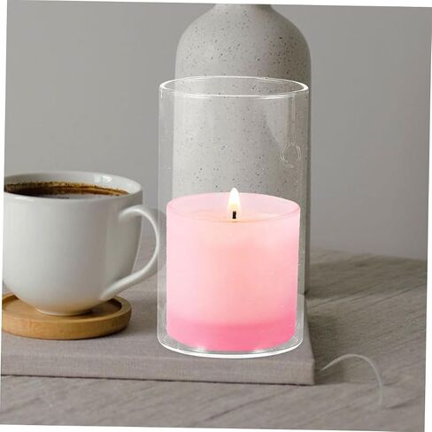 3Pcs Candle Shades Decorative Cylinder Covers for Windproof Protection for Home Decor Weddings Centerpieces in Saudi Arabia