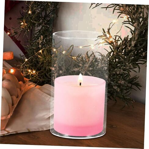 3Pcs Candle Shades Decorative Cylinder Covers for Windproof Protection for Home Decor Weddings Centerpieces in Saudi Arabia