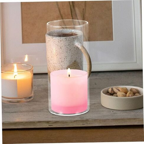 3Pcs Candle Shades Decorative Cylinder Covers for Windproof Protection for Home Decor Weddings Centerpieces in Saudi Arabia