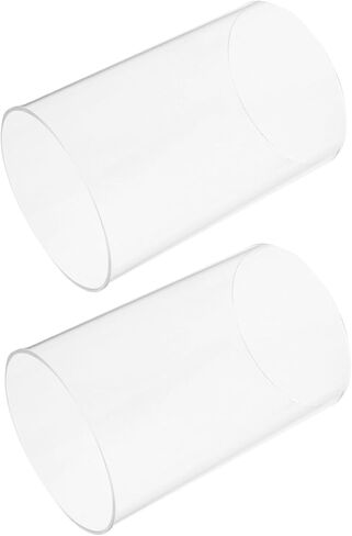 Vosarea 2pcs Closp Candle Holder يغطي حاملي شمعة الدعامة ظلال مقاومة للرياح لديكور الزفاف in Saudi Arabia