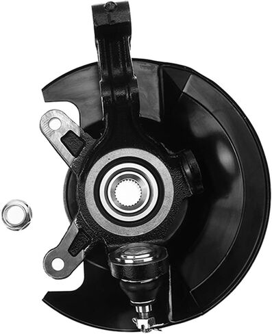Front Steering Knuckle & Wheel Bearing Hub Assembly For 2003 2004 2005 HONDA CIVIC（ Fits L4 1.7L Only） 698494 698495 45255S01A00 44600S5DA00 698-494 698-495 Left & Right in Saudi Arabia
