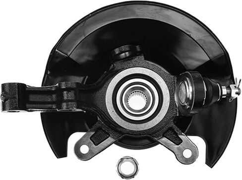 Front Steering Knuckle & Wheel Bearing Hub Assembly For 2003 2004 2005 HONDA CIVIC（ Fits L4 1.7L Only） 698494 698495 45255S01A00 44600S5DA00 698-494 698-495 Left & Right in Saudi Arabia
