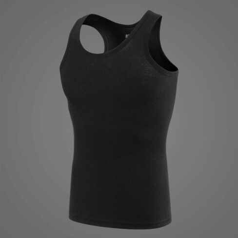 Men's A-Shirt TanksLightweight Cotton Moisture-Wicking Tank Undershirts (3 Pack) in Saudi Arabia