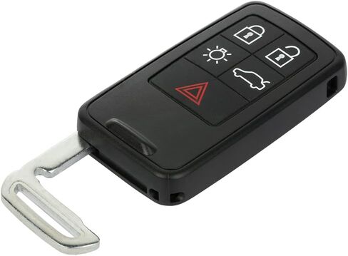 1 Pack 5 buttons Remote Control Car Key Fob 2014-2015 Fit for Cadillac CTS 2.0L,2010-2014 Fit for Cadillac CTS 3.0L KR55WK49264,30659637 in Saudi Arabia