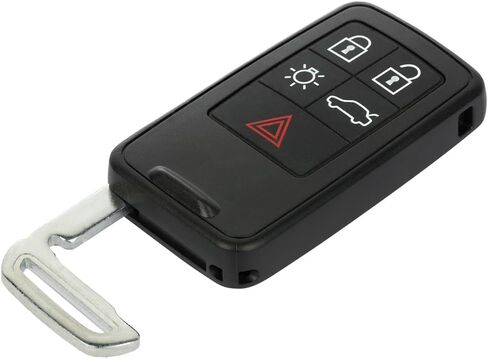 1 Pack 5 buttons Remote Control Car Key Fob 2014-2015 Fit for Cadillac CTS 2.0L,2010-2014 Fit for Cadillac CTS 3.0L KR55WK49264,30659637 in Saudi Arabia