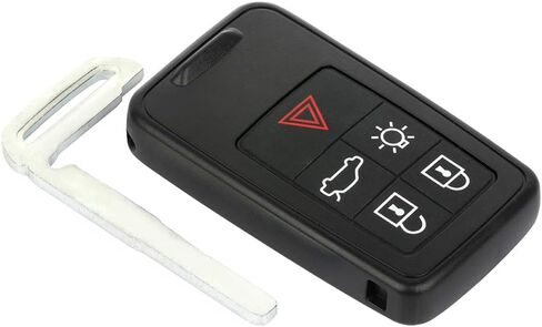 1 Pack 5 buttons Remote Control Car Key Fob 2014-2015 Fit for Cadillac CTS 2.0L,2010-2014 Fit for Cadillac CTS 3.0L KR55WK49264,30659637 in Saudi Arabia