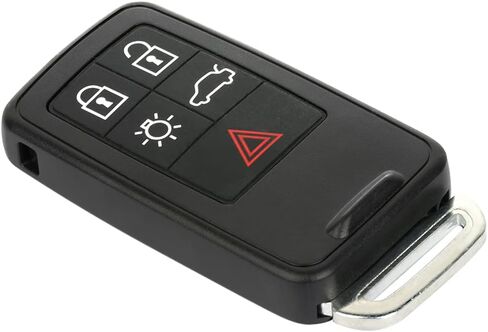 1 Pack 5 buttons Remote Control Car Key Fob 2014-2015 Fit for Cadillac CTS 2.0L,2010-2014 Fit for Cadillac CTS 3.0L KR55WK49264,30659637 in Saudi Arabia