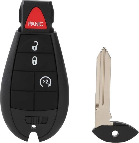 2 Pack 4 buttons Remote Control Car Key Fob 2014-2018 Fit for Jeep Cherokee 2.4L,2014-2018 Fit for Jeep Cherokee 3.2L GQ4-53T in Saudi Arabia