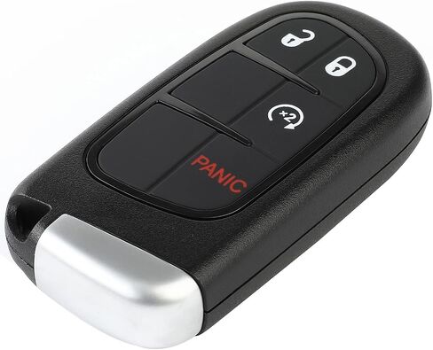 1 Pack 4 buttons Remote Control Car Key Fob 2014-2018 Fit for Jeep Cherokee 2.4L,2014-2018 Fit for Jeep Cherokee 3.2L GQ4-54T in Saudi Arabia