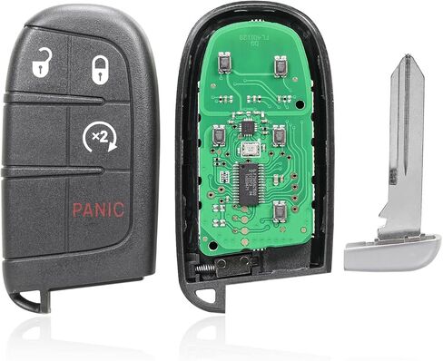 2 Pack 4 Buttons Control Car Key FOB 2014-2018 FIT for Dodge Durango 3.6L ، 2014-2018 FIT for Dodge Durango 5.7L M3N40821302 in Saudi Arabia