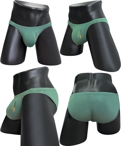 WINDAY Men's Modal Low Rise Bikini Briefs Soft Moisture Wicking Underwear in Saudi Arabia