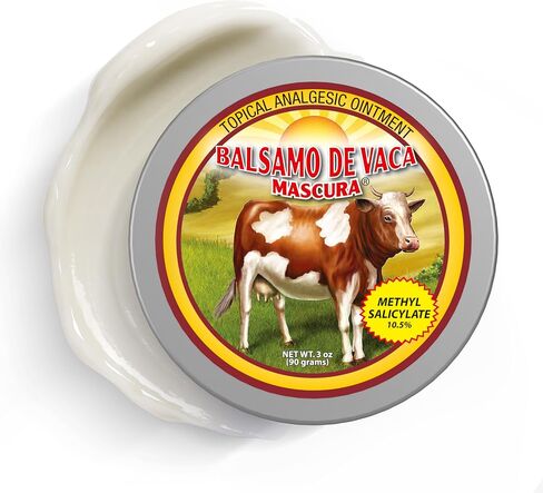 BALSAMO DE VACA MASCURA, Topical Analgesic Ointment, Muscle Pain Relief, Arthritis, Minor Back Pain (3 Oz/Pack of 1) in Saudi Arabia