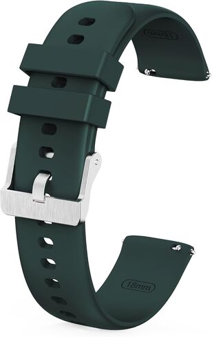 Silicone Watch Band with Quick Release for Women Men Soft thin Strap for Replacement in Kuwait