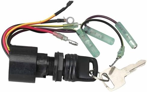 Boat Ignition Key Switch Compatible with 87-17009A5 in Saudi Arabia