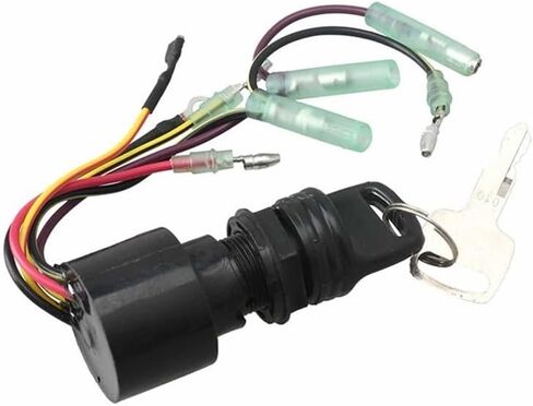 Boat Ignition Key Switch Compatible with 87-17009A5 in Saudi Arabia