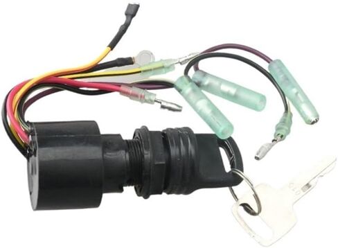 Boat Ignition Key Switch Compatible with 87-17009A5 in Saudi Arabia