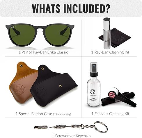 Ray-Ban RB4171 Erika Classic Phantos على شكل نظارات شمسية للرجال والنساء مع مجموعة نظارات Rayban الرسمية Rayban in Kuwait