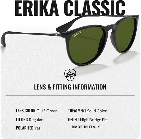 Ray-Ban RB4171 Erika Classic Phantos على شكل نظارات شمسية للرجال والنساء مع مجموعة نظارات Rayban الرسمية Rayban in Kuwait