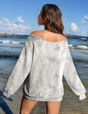 Ythomm Womens Camo Sweatshirts of Counter Counter Tops Long Sleeve Maple Leaf Print Swittips Pullover Subsiter 2025 in Kuwait