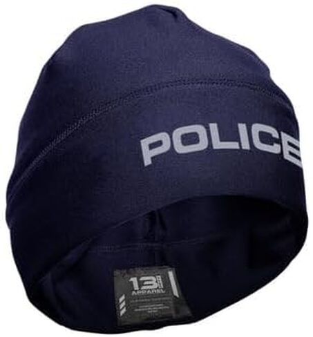 Sheriff Performance Beanie - USA Patriotic Gear - Poly-Spandex Blend for Stretch-Fit Comfort - Unisex Hi-Vis Winter Hat in Saudi Arabia