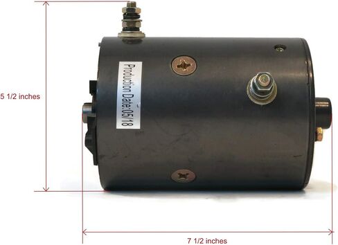 The ROP Shop Heavy Duty 4 1/2" Tang Shaft Plow Motor for Fisher Minute Mount MC, SD, Xblade in Saudi Arabia