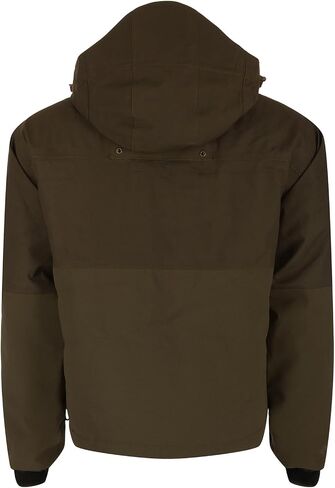 Drake Men's LST Timber Timber مقاومة للماء مقاومة للتنفس سترة مقنعين الصيد قابلة للتعديل مع قناع الوجه/الوجه in Saudi Arabia