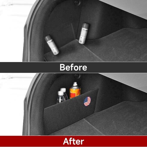 2PCS Rear Trunk Organizer Side Divider Board Compatible with 11th Gen Honda Accord 2023 2024 2025 Interior Accessories in Kuwait