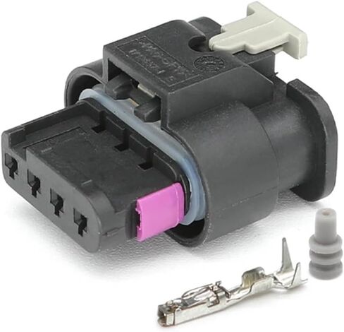 4Pin 1-1718645-1 1-1564559-1 Male Female Automotive Waterproof Connector 1.2mm Cable Connectors Reversing Plug KLOOKY(Female Set) in Saudi Arabia