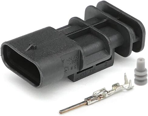 4Pin 1-1718645-1 1-1564559-1 Male Female Automotive Waterproof Connector 1.2mm Cable Connectors Reversing Plug KLOOKY(Female Set) in Saudi Arabia