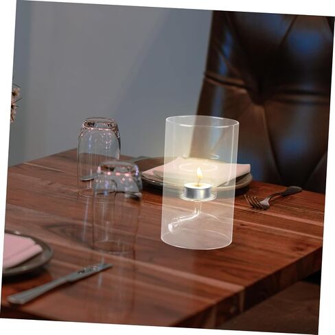 Tealight Holder Decor Glass Cover Cover Home Decorative Shade for Wedding Banquet in Saudi Arabia