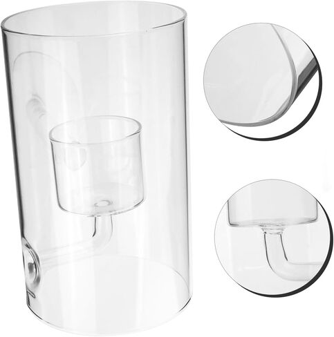 Tealight Holder Decor Glass Cover Cover Home Decorative Shade for Wedding Banquet in Saudi Arabia