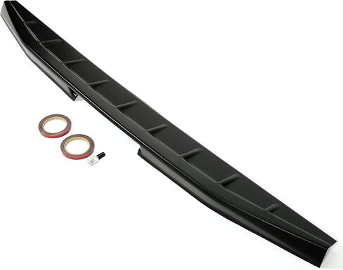 تغطية المفسد من Hecasa Tailgate متوافق مع 2015-2020 Ford F-150 F150 المفسد الخلفي Capt Trunk Captort Protector Matte Black in Saudi Arabia