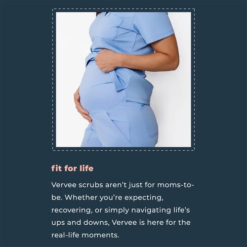 OG Maternity Scrub Pants – Versatile Pregnancy Scrubs with Belly Band in Saudi Arabia