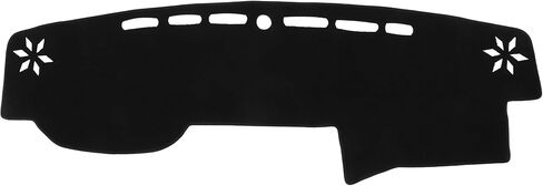 Dashboard Cover Compatible for Toyota 4runner 2015-2019, Non-Slip Polyester Black Red Dash Cover Mat Dash Board Protector Cover in Saudi Arabia