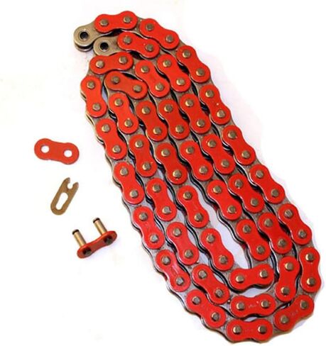 سلسلة تناسب Honda Sportrax 300 TRX300EX TRX 300EX 1993-2008 520-86NZ RED NON O-RING in Saudi Arabia