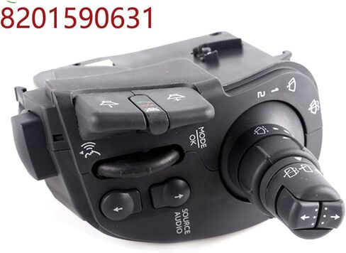 1pcs 8201590631 مفتاح التبديل عمود التوجيه مفتاح ممسحة الراديو in Saudi Arabia