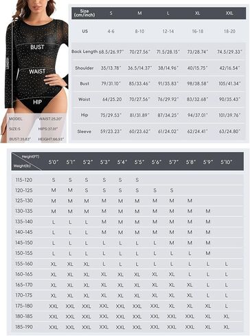 SEBOWEL Women Rhinestone Bodysuit Bell Sleeve Glitter Sparkly See Through Sheer Mesh Bodysuit Going Out Tops Romper in Kuwait