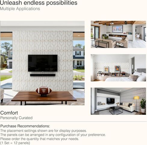 12 Pack Felt Acoustic Panels, 48"x48"x0.4" Large Acoustic Wall Panels, Self-Adhesive Sound Absorbing Panels for Recording Studios & Offices,Camel Felt+Black Decorative Acoustic Panels in Kuwait