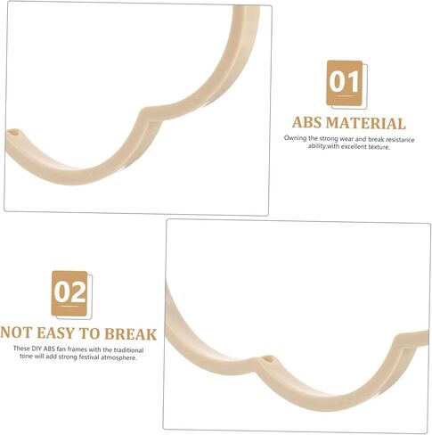 4pcs إطارات المعجبين باليد in Saudi Arabia