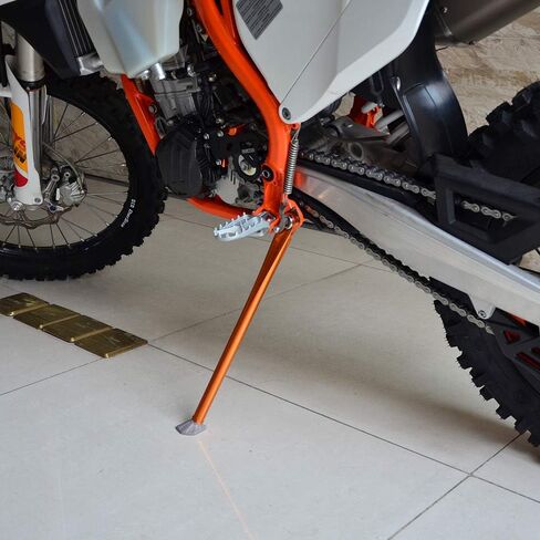 NICECNC Side Stand Kick Stand with Spring Kit Compatible with KTM 125-530 EXC/EXC-F/XC/XC-W/XCF/XCF-W 2008-2016,Compatible with Husqvarna FE 250/350/450 2014-2016,See Fitment in Saudi Arabia