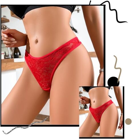 G-string thongs للنساء مثير الدانتيل صفيق سراويل داخلية ملابس داخلية Lingerie Tangas Low Rise Broks t مرة أخرى in Kuwait