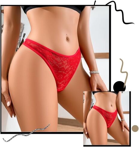G-string thongs للنساء مثير الدانتيل صفيق سراويل داخلية ملابس داخلية Lingerie Tangas Low Rise Broks t مرة أخرى in Kuwait